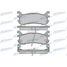 AC606381D AC Delco Комплект тормозных колодок, дисковый тормоз