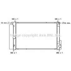 TO2691 Prasco Радиатор, охлаждение двигателя