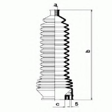 QG1418 QUINTON HAZELL Комплект пылника, рулевое управление