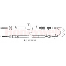 432662B BENDIX Трос, стояночная тормозная система