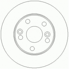 D2606 ROULUNDS Тормозной диск