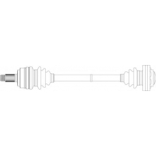 BW3076 General Ricambi Приводной вал