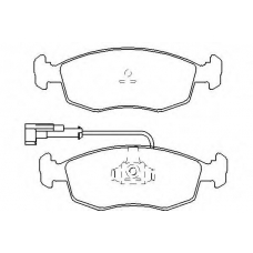 MDB1948 MINTEX Комплект тормозных колодок, дисковый тормоз