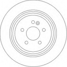DF4196 TRW Тормозной диск