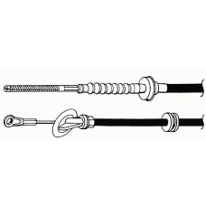 FA01174 CEF Трос, управление сцеплением