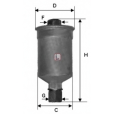 S 1659 B SOFIMA Топливный фильтр