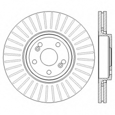 562594BC BENDIX Тормозной диск