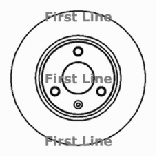 FBD469 FIRST LINE Тормозной диск