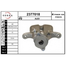 2377018 EAI Тормозной суппорт