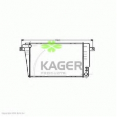 31-1568 KAGER Радиатор, охлаждение двигателя