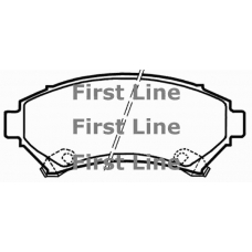 FBP3314 FIRST LINE Комплект тормозных колодок, дисковый тормоз
