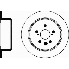 MDC883 MINTEX Тормозной диск