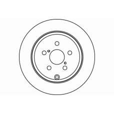 MDC1696 MINTEX Тормозной диск