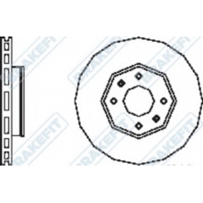 DK6286 APEC Тормозной диск