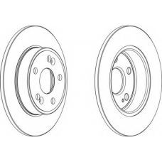 DDF1213 FERODO Тормозной диск