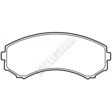 FBP3386 FIRST LINE Комплект тормозных колодок, дисковый тормоз