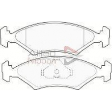 ADB0118 COMLINE Комплект тормозных колодок, дисковый тормоз