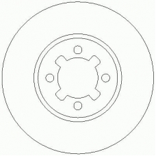 D2367 ROULUNDS Тормозной диск