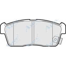 PAD1463 APEC Комплект тормозных колодок, дисковый тормоз