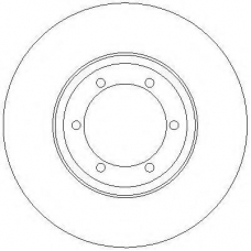 AC2511D AC Delco Тормозной диск