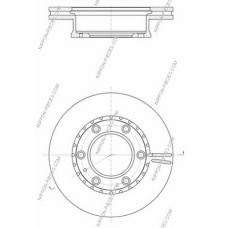 M330A79 NPS Тормозной диск