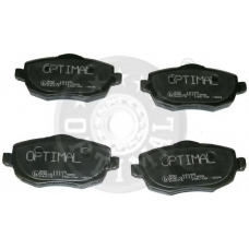 12195 OPTIMAL Комплект тормозных колодок, дисковый тормоз