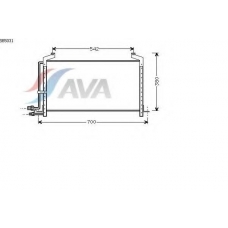 SB5031 AVA Конденсатор, кондиционер