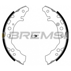 GF0985 BREMSI Комплект тормозных колодок