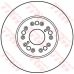 DF4015 TRW Тормозной диск