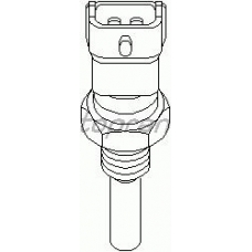 205 935 TOPRAN Датчик, температура охлаждающей жидкости