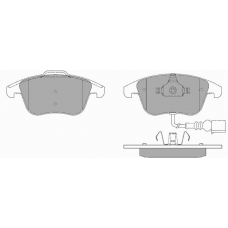 1008 SIMER Комплект тормозных колодок, дисковый тормоз