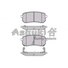 I043-10O ASHUKI Комплект тормозных колодок, дисковый тормоз