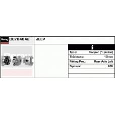 DC784842 DELCO REMY Тормозной суппорт