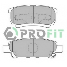 5000-1839 C PROFIT Комплект тормозных колодок, дисковый тормоз