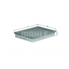 LX 1758 MAHLE Воздушный фильтр