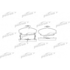 PBP613 PATRON Комплект тормозных колодок, дисковый тормоз