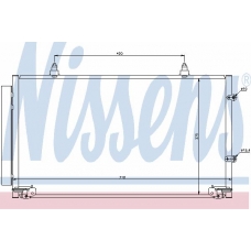 94757 NISSENS Конденсатор, кондиционер