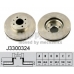 J3300324 NIPPARTS Тормозной диск