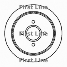 FBD479 FIRST LINE Тормозной диск