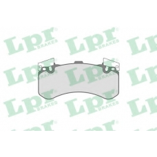 05P1806 LPR Комплект тормозных колодок, дисковый тормоз