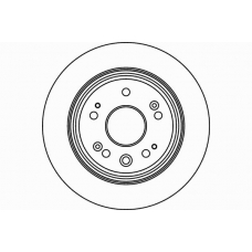 MDC1568 MINTEX Тормозной диск