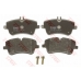 GDB1413 TRW Комплект тормозных колодок, дисковый тормоз