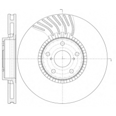61179.10 REMSA Тормозной диск