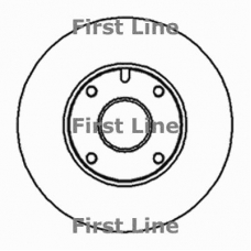 FBD030 FIRST LINE Тормозной диск