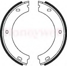 362326B BENDIX Комплект тормозных колодок, стояночная тормозная с