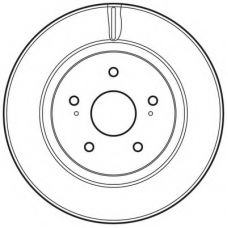 562632BC BENDIX Тормозной диск
