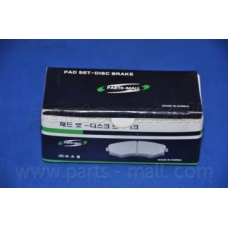 PKF-003-S Parts mall Комплект тормозных колодок, дисковый тормоз