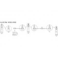 407003 AL-KO Амортизатор