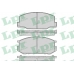05P064 LPR Комплект тормозных колодок, дисковый тормоз