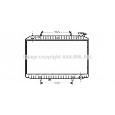 DNA2149 AVA Радиатор, охлаждение двигателя